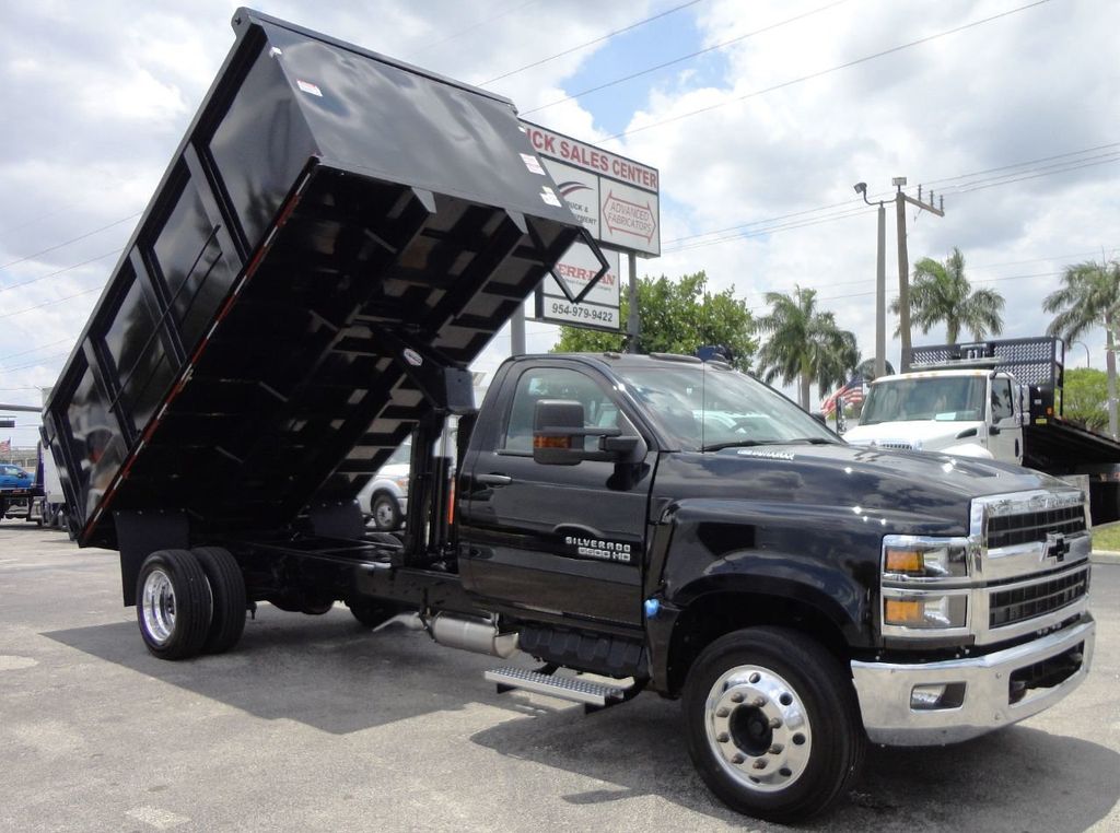 2022 Chevrolet SILVERADO 5500HD 14FT TRASH DUMP TRUCK..51in SIDE WALLS - 20770076 - 0