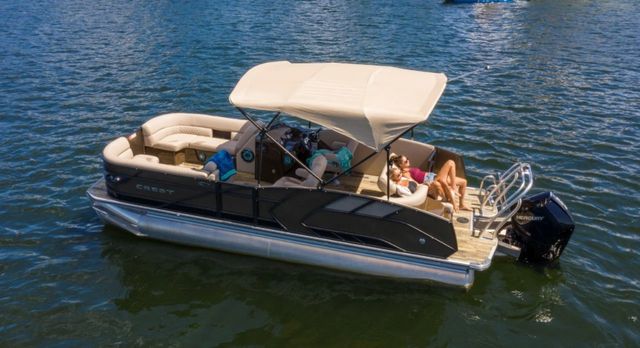 22 New Crest Pontoon Caribbean Rs 230 Slc 22 Season Delivery At Luxury Sport Marine Serving Tigard Or Iid 7981