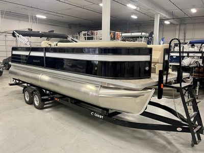 2022 Crest Pontoon Classic 240 SLS ONLY $349 Month OAC! at Luxury Sport Serving Tigard, OR, IID 20788896