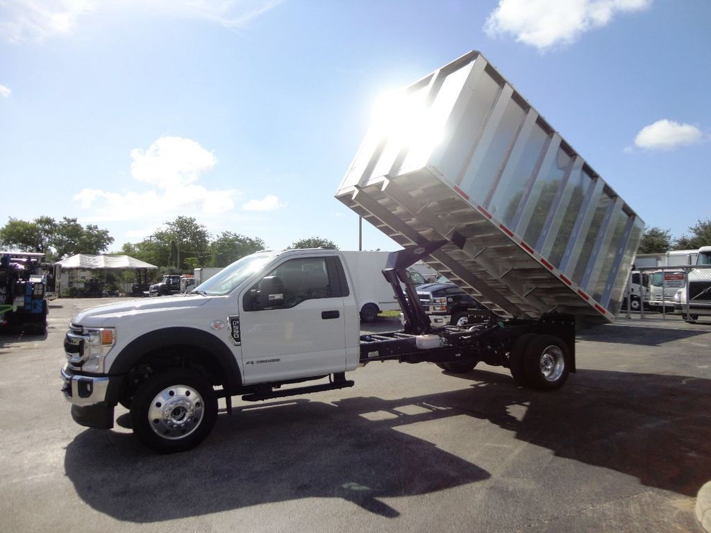 2022 Ford F550 4X4 6.7L DIESEL. 14FT CHIPPER DUMP TRUCK - 20780117 - 20