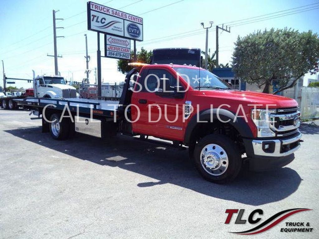 2022 Ford F550 XLT. 20FT JERRDAN ROLLBACK TOW TRUCK..20XLP. 4X2 - 21920025 - 0