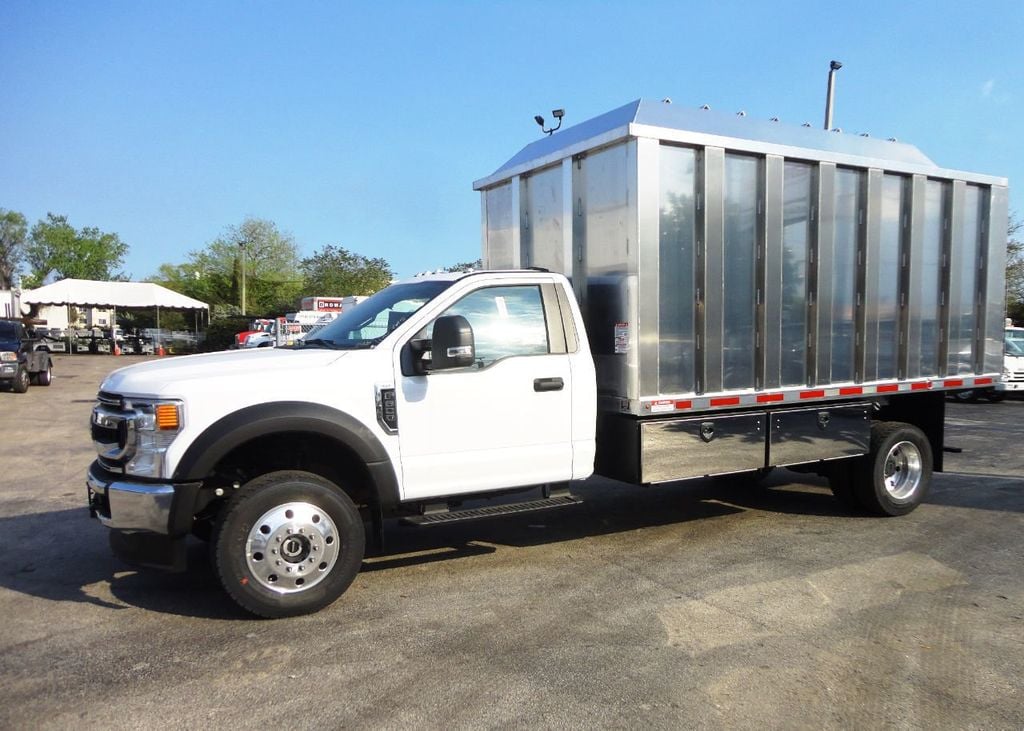 2022 Ford F600 7.3L GAS *4X4* 14FT CHIPPER DUMP TRUCK..22,000lb GVW - 20616568 - 5