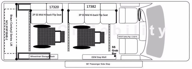 2022 FORD TCI MOBILITY TRANSIT - 21152121 - 0