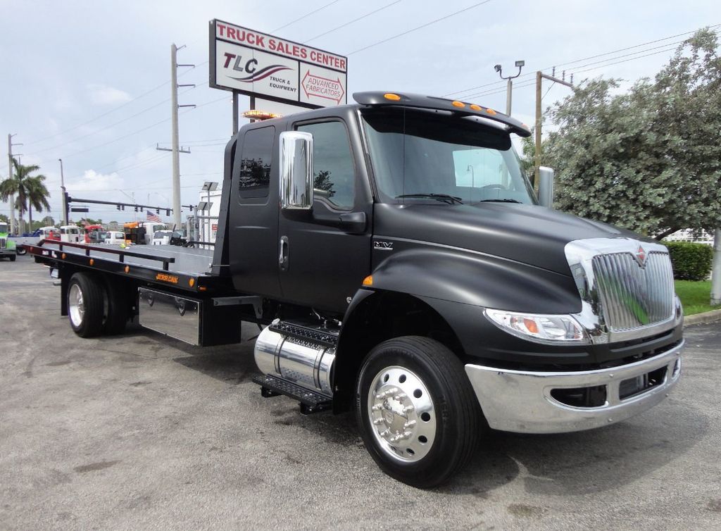 2022 International Mv607 22 Jerrdan Rollback Tow Truck22srr6twlp