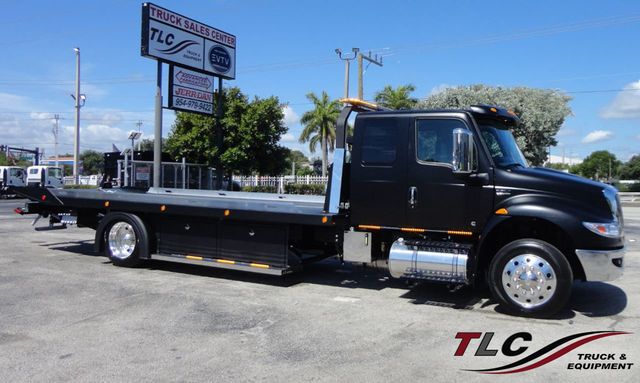 2022 International MV607 Extended Cab w/ 22ft Jerr-Dan Custom StepSide Classic Car Carrier - 21433991 - 0