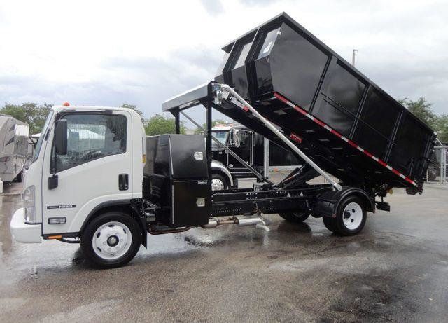 2022 Isuzu NRR 14FT SWITCH-N-GO..ROLLOFF TRUCK SYSTEM WITH CONTAINER.. - 21369787 - 22