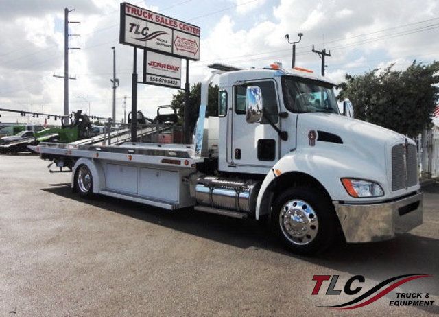 2022 Kenworth T270 w/ 22ft Jerr-Dan Custom StepSide Classic Car Carrier - 18860064 - 0