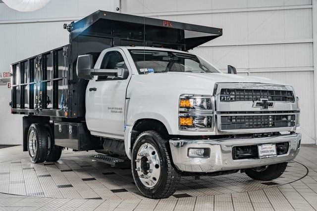 2023 Chevrolet Silverado 5500HD 5500HD REG CAB * 6.6 DURAMAX * 12' PJ'S LANDSCAPE DUMP - 21877602 - 1