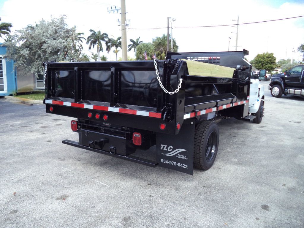 2023 Chevrolet SILVERADO 6500HD 12FT MASON DUMP TRUCK..TUNNEL TOOL BOX..FOLD DOWN SIDES - 22359104 - 10