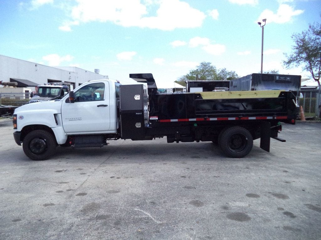 2023 Chevrolet SILVERADO 6500HD 12FT MASON DUMP TRUCK..TUNNEL TOOL BOX..FOLD DOWN SIDES - 22359104 - 14