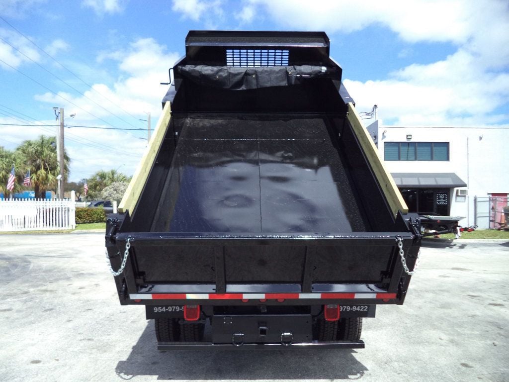 2023 Chevrolet SILVERADO 6500HD 12FT MASON DUMP TRUCK..TUNNEL TOOL BOX..FOLD DOWN SIDES - 22359104 - 31