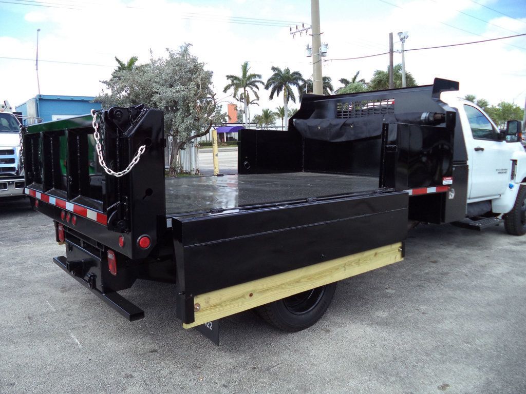 2023 Chevrolet SILVERADO 6500HD 12FT MASON DUMP TRUCK..TUNNEL TOOL BOX..FOLD DOWN SIDES - 22359104 - 36