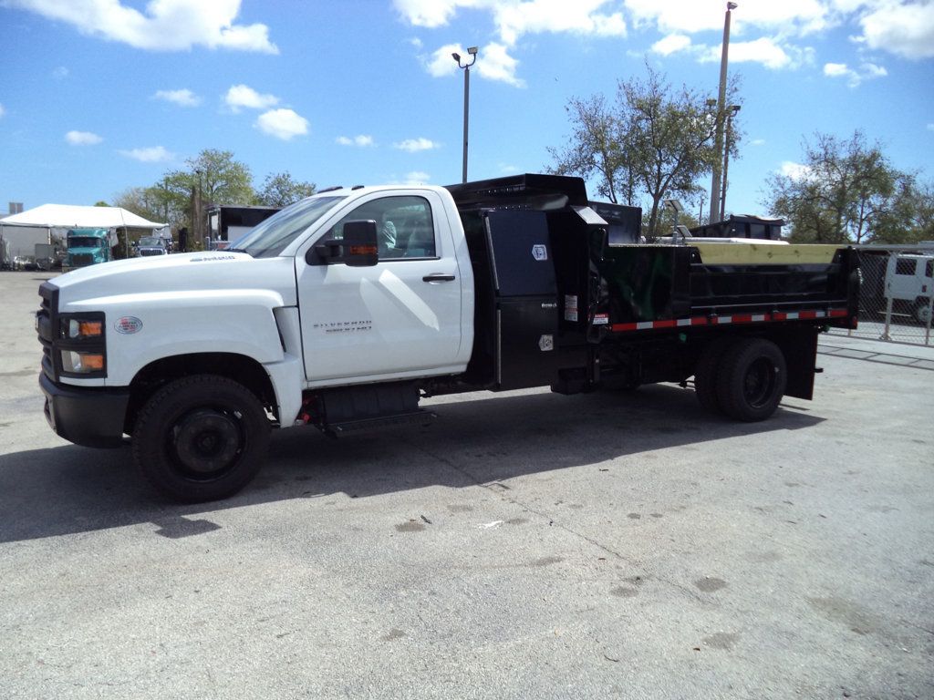 2023 Chevrolet SILVERADO 6500HD 12FT MASON DUMP TRUCK..TUNNEL TOOL BOX..FOLD DOWN SIDES - 22359104 - 3