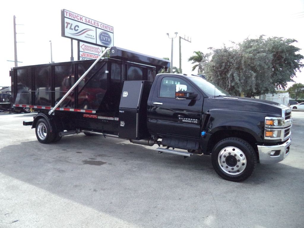 2023 Chevrolet SILVERADO 6500HD 14FT SWITCH-N-GO..ROLLOFF TRUCK *PTO* WITH CONTAINER.. - 22232912 - 1