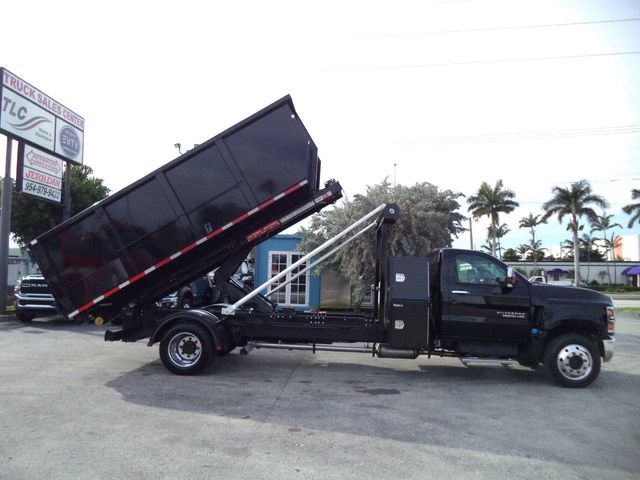 2023 Chevrolet SILVERADO 6500HD 14FT SWITCH-N-GO..ROLLOFF TRUCK *PTO* WITH CONTAINER.. - 22232912 - 22