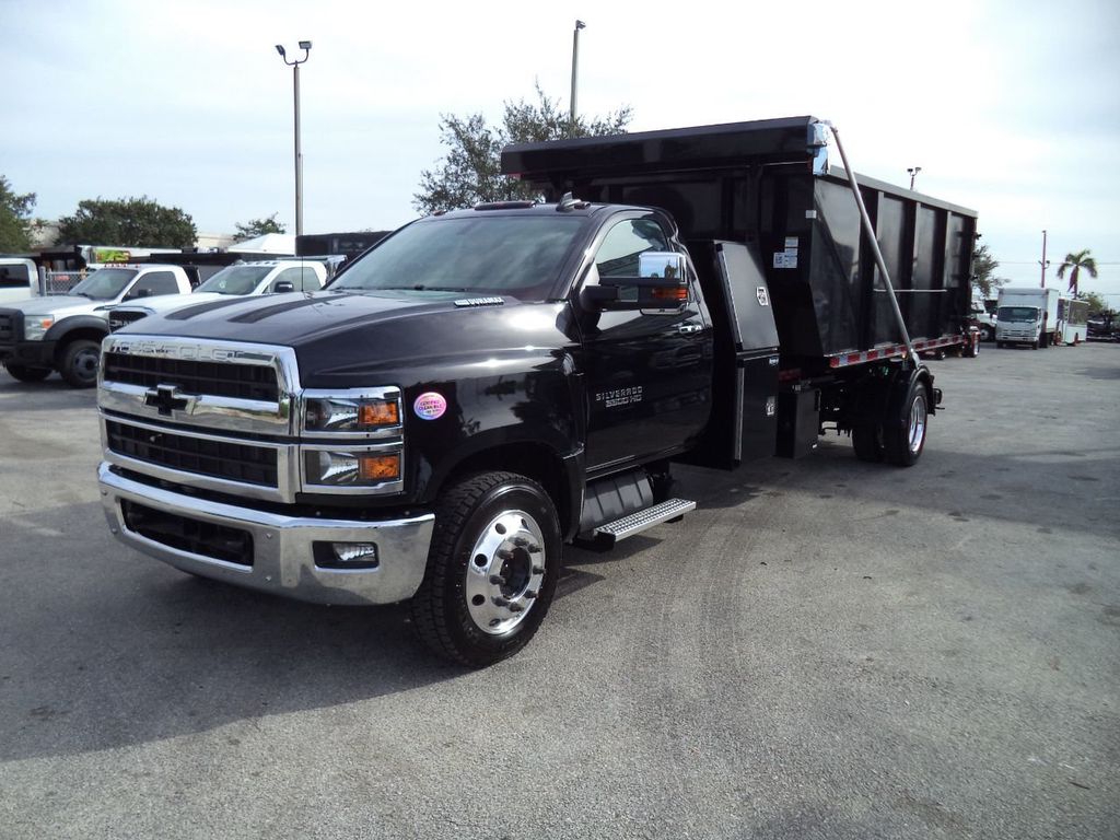 2023 Chevrolet SILVERADO 6500HD 14FT SWITCH-N-GO..ROLLOFF TRUCK *PTO* WITH CONTAINER.. - 22232912 - 2