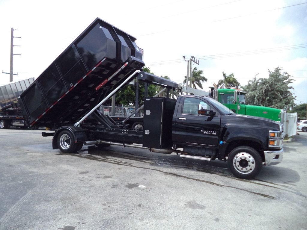 2023 Chevrolet SILVERADO 6500HD 14FT SWITCH-N-GO..ROLLOFF TRUCK *PTO* WITH CONTAINER.. - 22399980 - 16