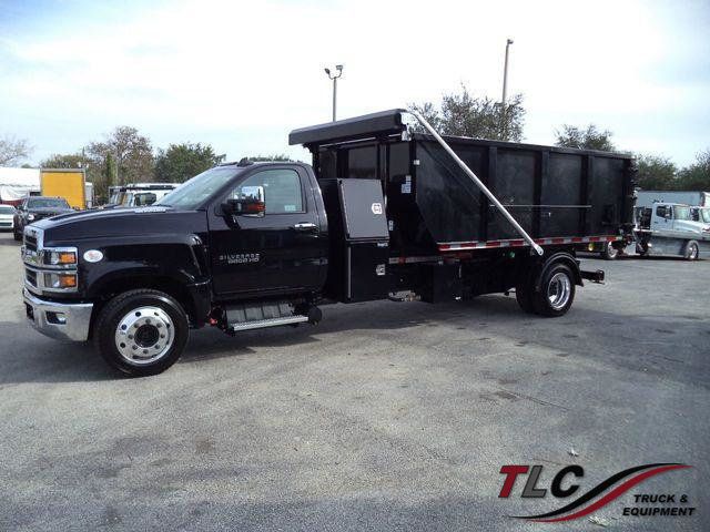 2023 Chevrolet SILVERADO 6500HD 14FT SWITCH-N-GO..ROLLOFF TRUCK *PTO* WITH CONTAINER.. - 22239821 - 0