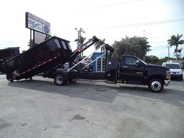 2023 Chevrolet SILVERADO 6500HD 14FT SWITCH-N-GO..ROLLOFF TRUCK *PTO* WITH CONTAINER.. - 22239821 - 25