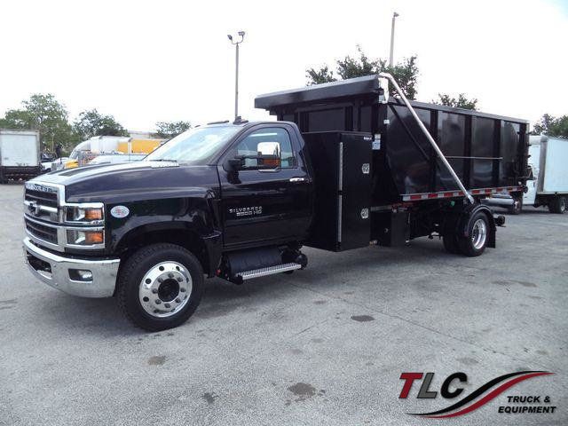 2023 Chevrolet SILVERADO 6500HD 14FT SWITCH-N-GO..ROLLOFF TRUCK *PTO* WITH CONTAINER.. - 22403829 - 0