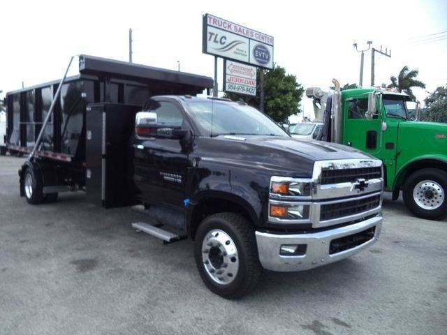 2023 Chevrolet SILVERADO 6500HD 14FT SWITCH-N-GO..ROLLOFF TRUCK *PTO* WITH CONTAINER.. - 22403829 - 5