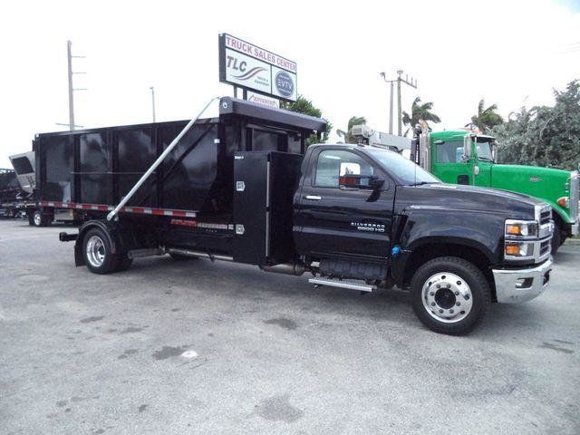 2023 Chevrolet SILVERADO 6500HD 14FT SWITCH-N-GO..ROLLOFF TRUCK *PTO* WITH CONTAINER.. - 22403829 - 6