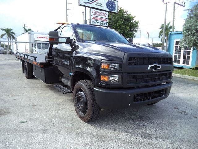 2023 Chevrolet SILVERADO 6500HD 20FT JERRDAN ROLLBACK TOW TRUCK..4X2. BLACK OUT. - 22648473 - 2