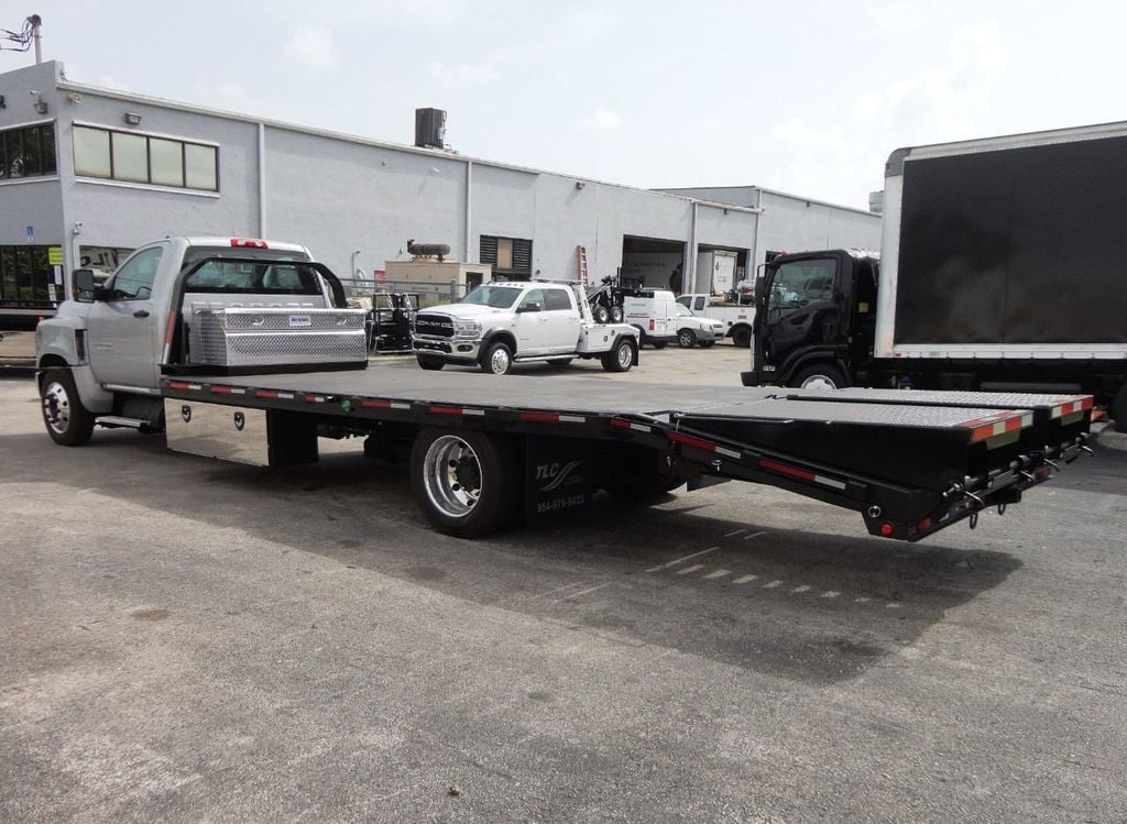 2023 Chevrolet SILVERADO 6500HD 21FT BEAVER TAIL, DOVE TAIL, RAMP TRUCK, EQUIPMENT HAUL - 20971914 - 10