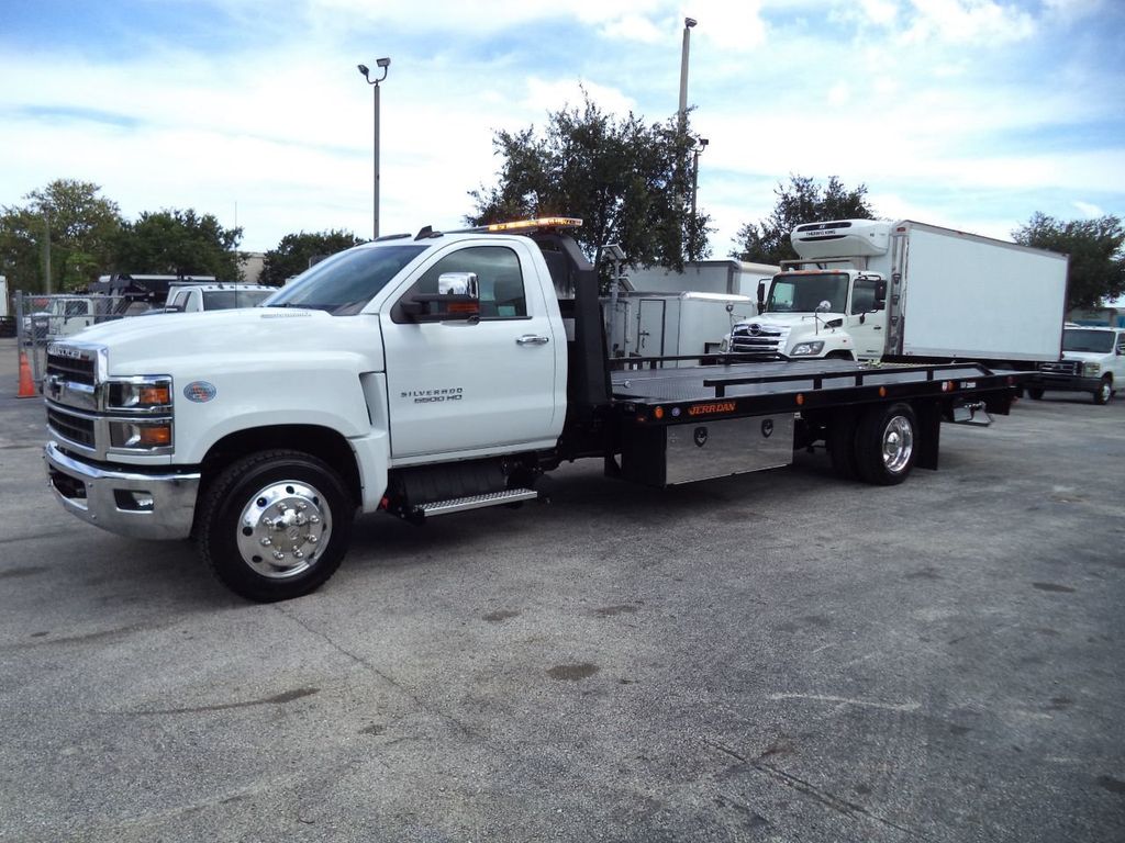 2023 Chevrolet SILVERADO 6500HD 21FT JERRDAN ROLLBACK TOW TRUCK..STATIONARY PYLON.. 4X2 - 22159659 - 3