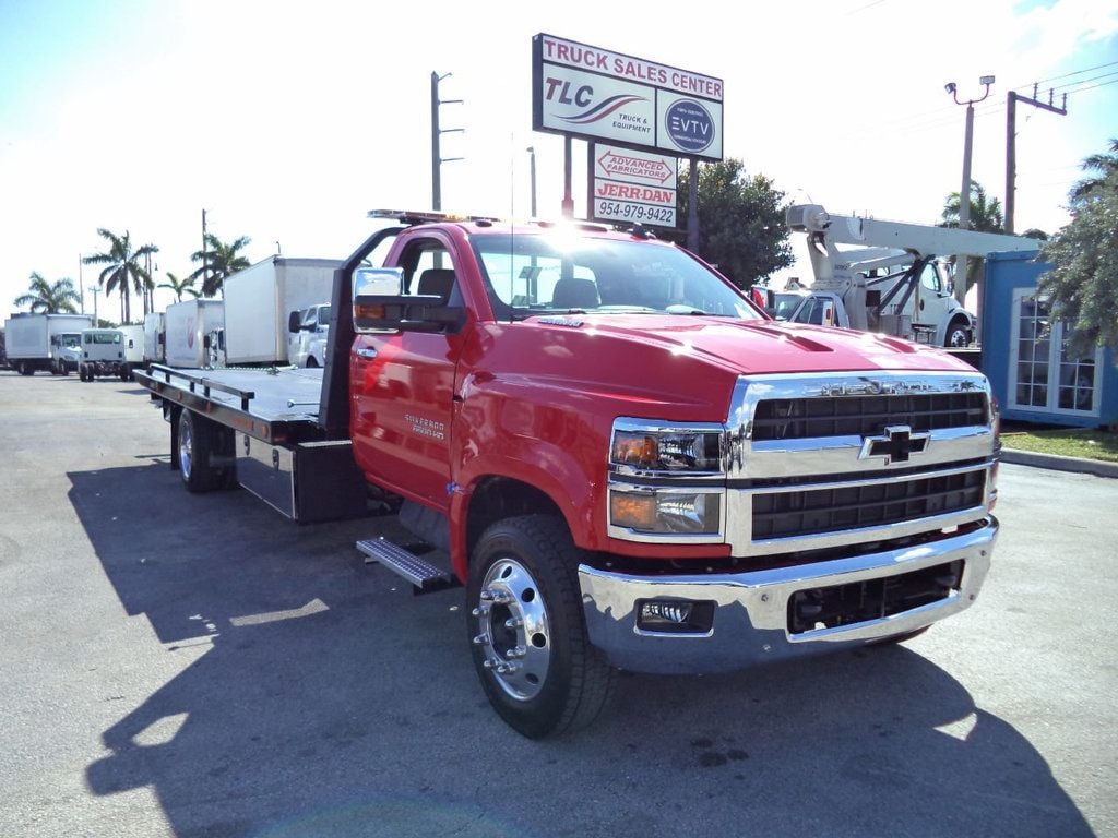 2023 Chevrolet SILVERADO 6500HD 21FT JERRDAN ROLLBACK TOW TRUCK..STATIONARY PYLON.. 4X2 - 22336794 - 1