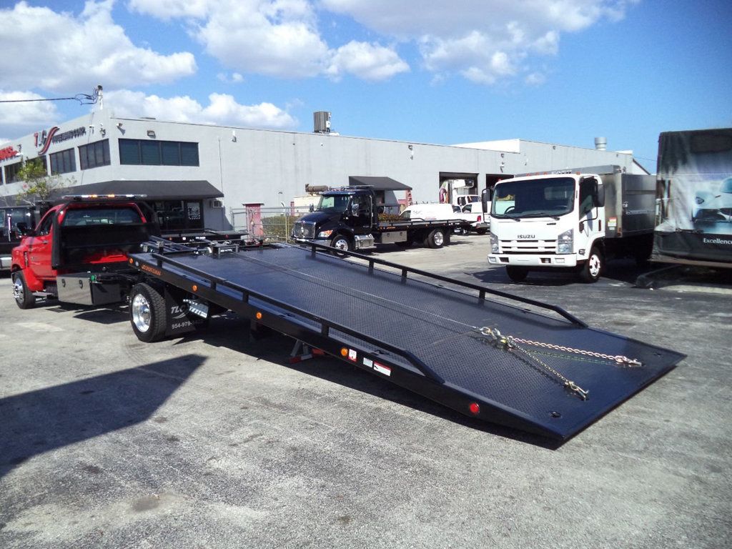 2023 Chevrolet SILVERADO 6500HD 21FT JERRDAN ROLLBACK TOW TRUCK..STATIONARY PYLON.. 4X2 - 22336794 - 24