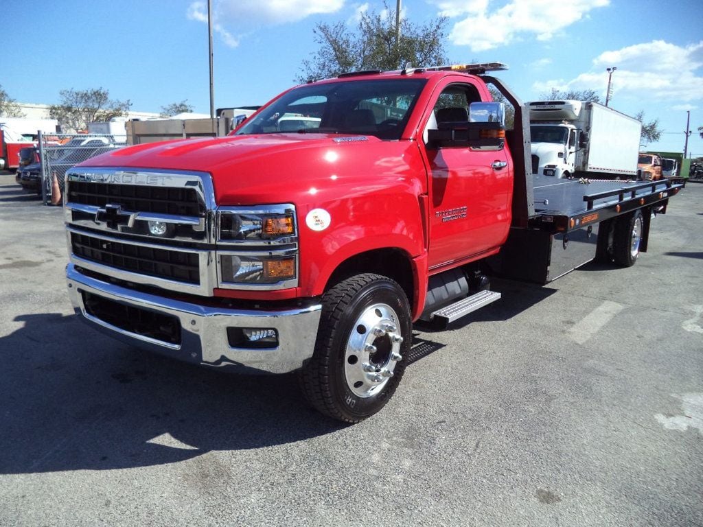 2023 Chevrolet SILVERADO 6500HD 21FT JERRDAN ROLLBACK TOW TRUCK..STATIONARY PYLON.. 4X2 - 22336794 - 2