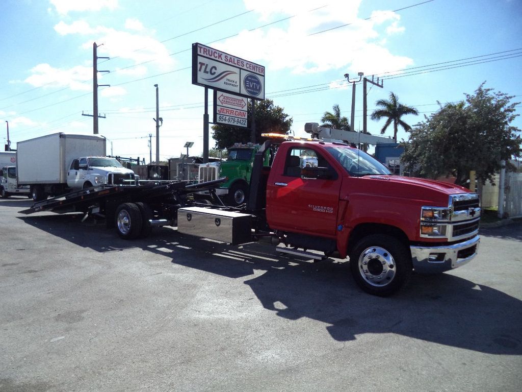 2023 Chevrolet SILVERADO 6500HD 21FT JERRDAN ROLLBACK TOW TRUCK..STATIONARY PYLON.. 4X2 - 22336794 - 32