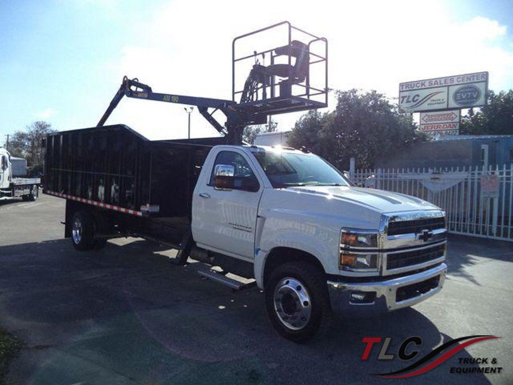 2023 Chevrolet SILVERADO 6500HD 21 YARD GRAPPLE TRUCK 18FT DUMP TRUCK - 22724570 - 0