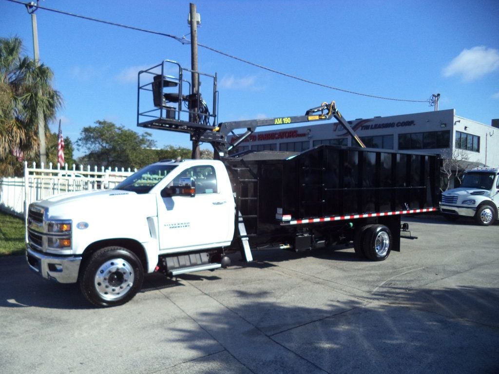 2023 Chevrolet SILVERADO 6500HD 21 YARD GRAPPLE TRUCK 18FT DUMP TRUCK - 22724570 - 4