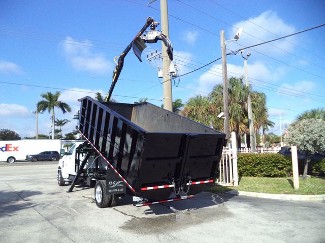 2023 Chevrolet Silverado 6500HD With 18ft Steel Dump Truck 21 Yard Grapple Boom & Seat - 22724570 - 18