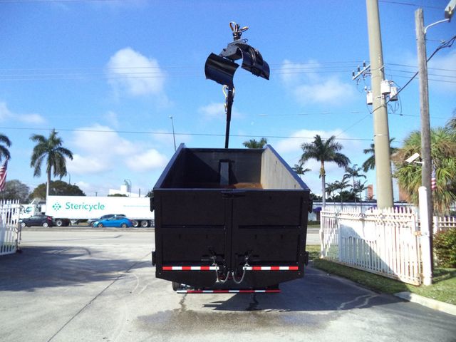 2023 Chevrolet Silverado 6500HD With 18ft Steel Dump Truck 21 Yard Grapple Boom & Seat - 22724570 - 19