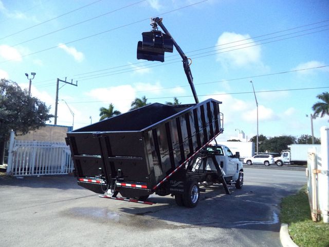 2023 Chevrolet Silverado 6500HD With 18ft Steel Dump Truck 21 Yard Grapple Boom & Seat - 22724570 - 20