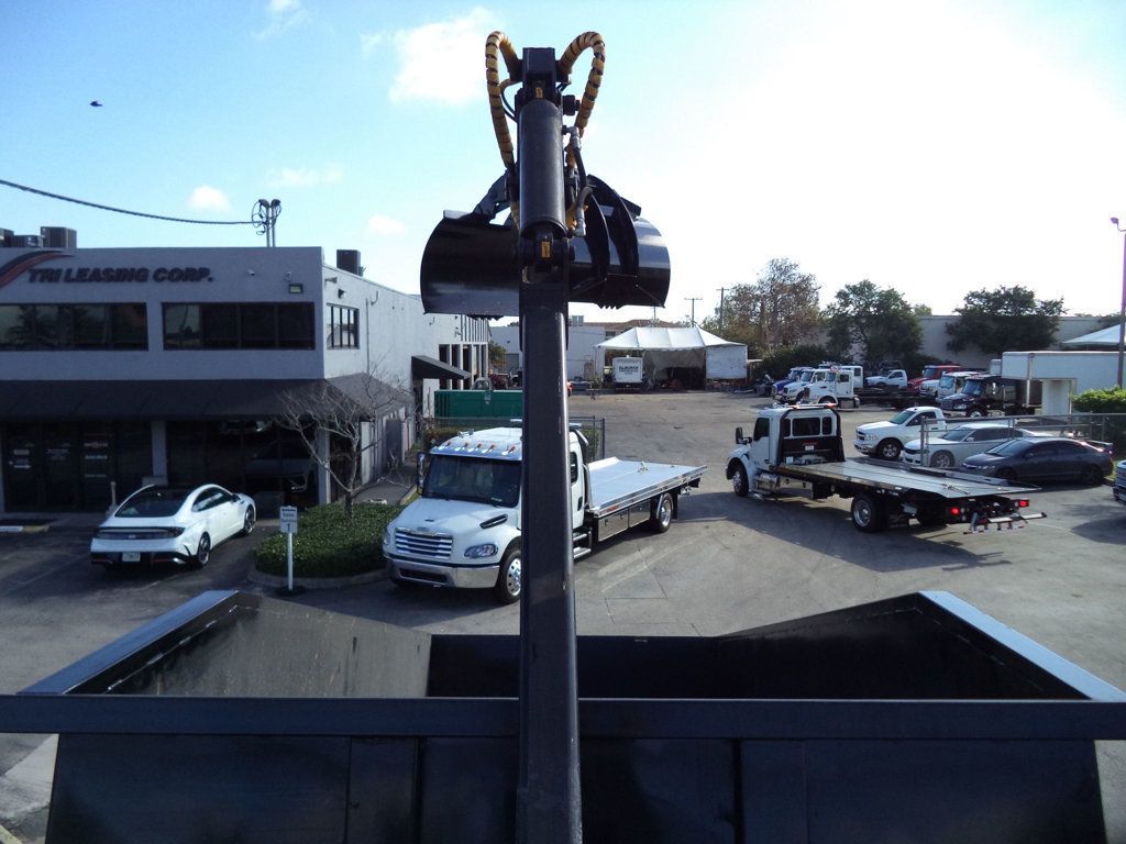 2023 Chevrolet Silverado 6500HD With 18ft Steel Dump Truck 21 Yard Grapple Boom & Seat - 22724570 - 26