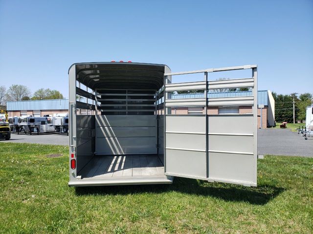 2023 Delta 16' Stock Trailer with 8' Cut Gate  - 22038689 - 4