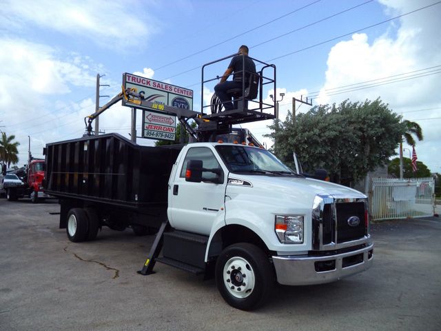 2023 Ford F650 21 YARD GRAPPLE TRUCK 18FT DUMP TRUCK - 22032596 - 42