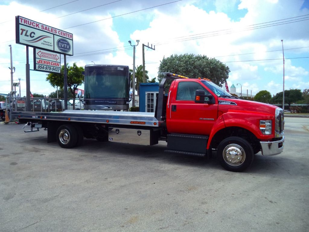 2023 Ford F650 22' JERRDAN ROLLBACK TOW TRUCK. 22NGAF6T-LPW ALUM FXD - 21872492 - 35