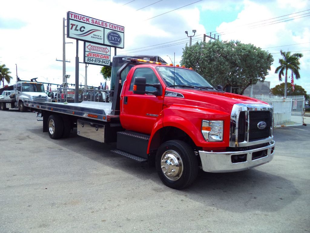 2023 Ford F650 22' JERRDAN ROLLBACK TOW TRUCK. 22NGAF6T-LPW ALUM FXD - 21872492 - 36