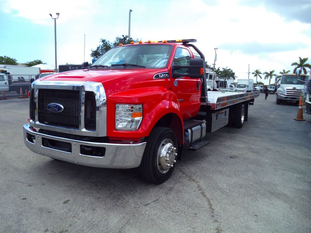 2023 Ford F650 22' JERRDAN ROLLBACK TOW TRUCK. 22NGAF6T-LPW ALUM FXD - 21872492 - 3