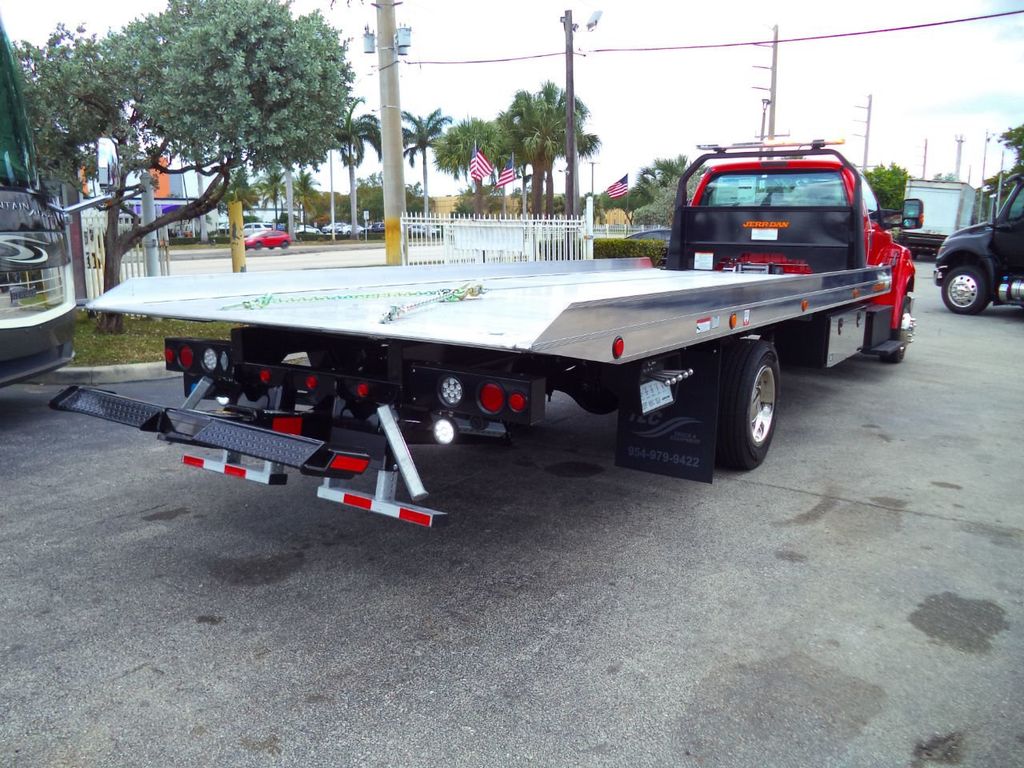 2023 Ford F650 22' JERRDAN ROLLBACK TOW TRUCK. 22NGAF6T-LPW ALUM FXD - 21872492 - 7