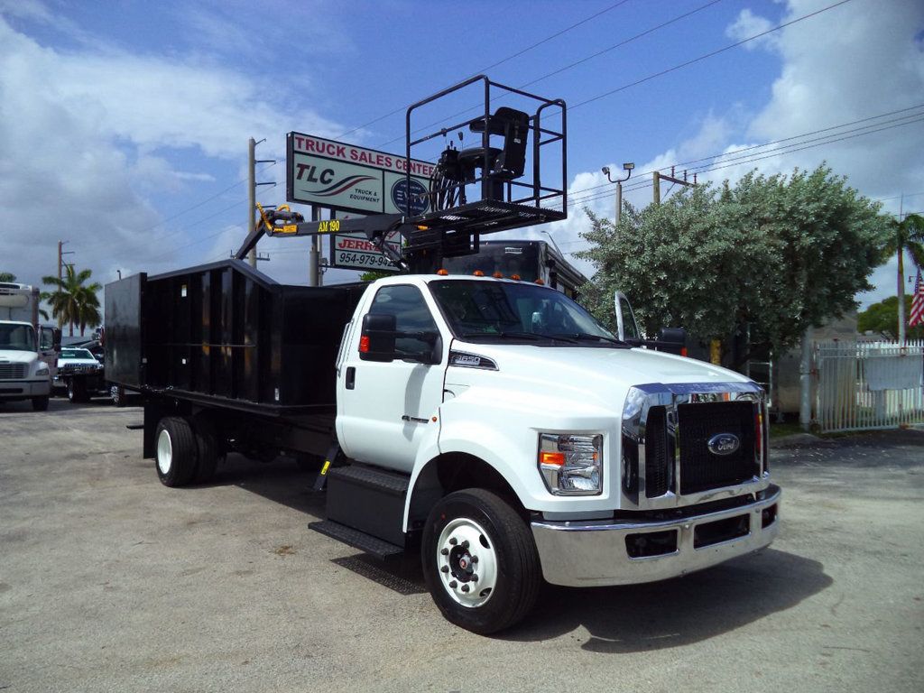 2023 Ford F650 With 21 Yard Grapple Truck 18ft Dump Garbage Truck - 22032596 - 2