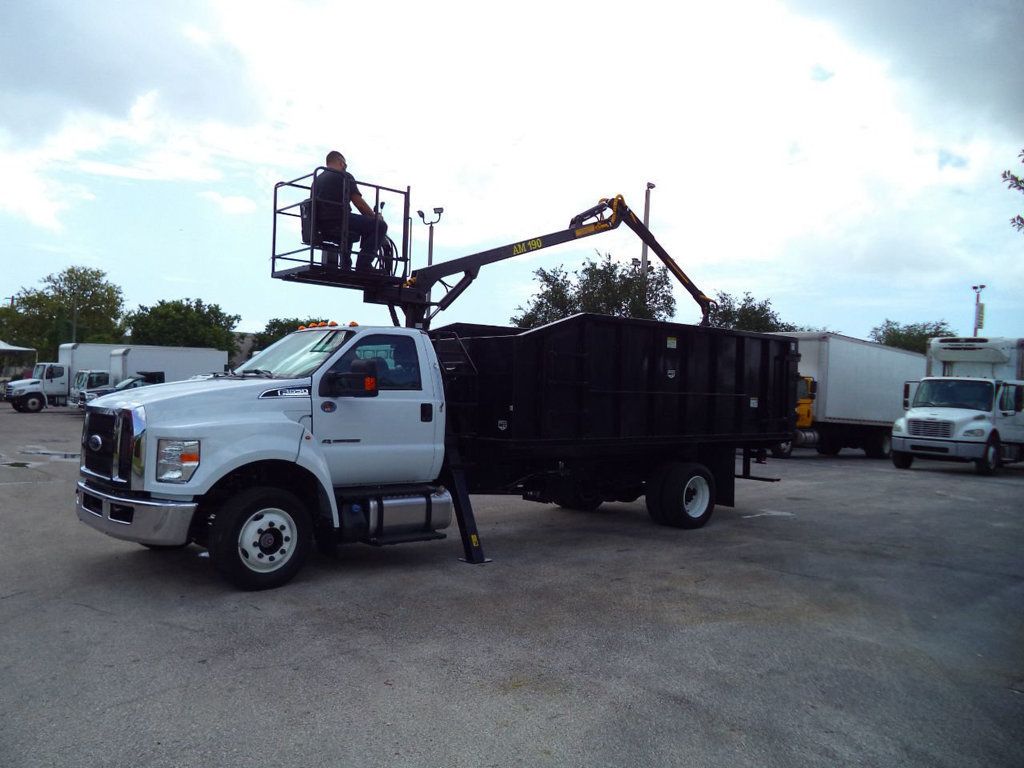 2023 Ford F650 With 21 Yard Grapple Truck 18ft Dump Garbage Truck - 22032596 - 44