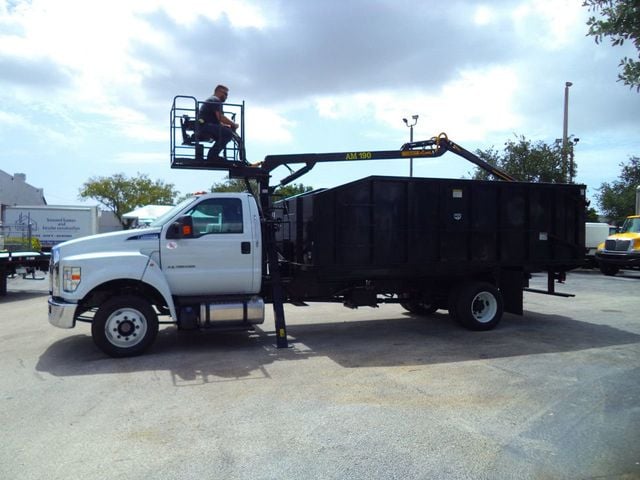 2023 Ford F-650 With 21 Yard Grapple Truck 18ft Dump Garbage Truck - 22032596 - 9