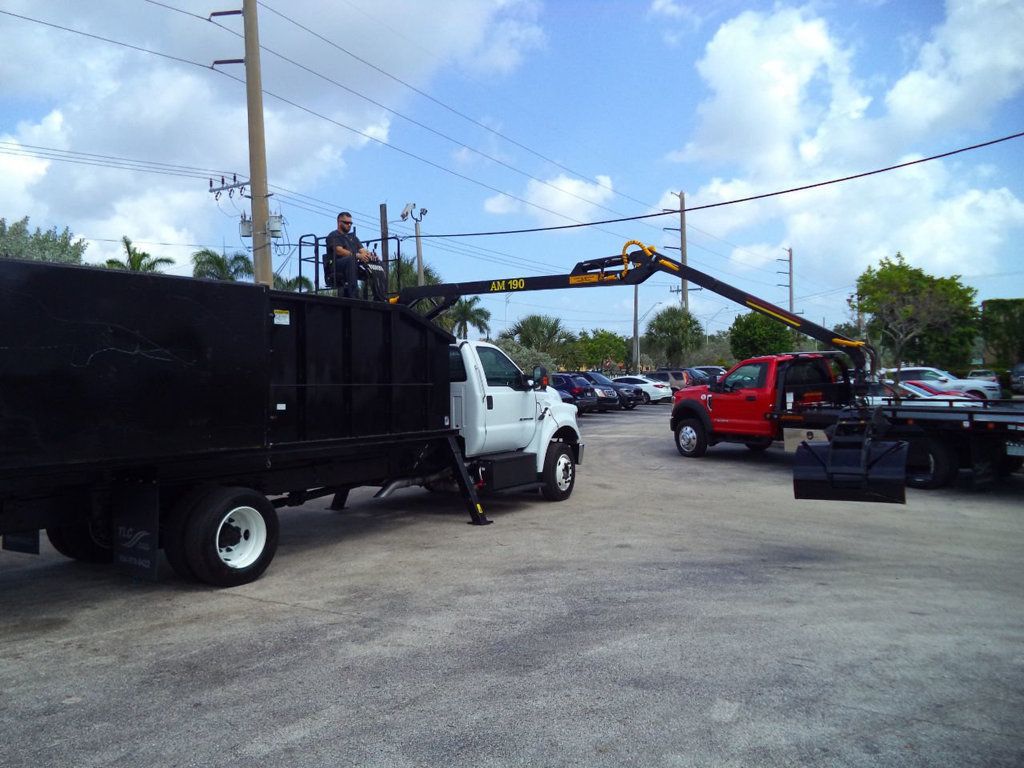 2023 Ford F-650 With 21 Yard Grapple Truck 18ft Dump Garbage Truck - 22032596 - 14