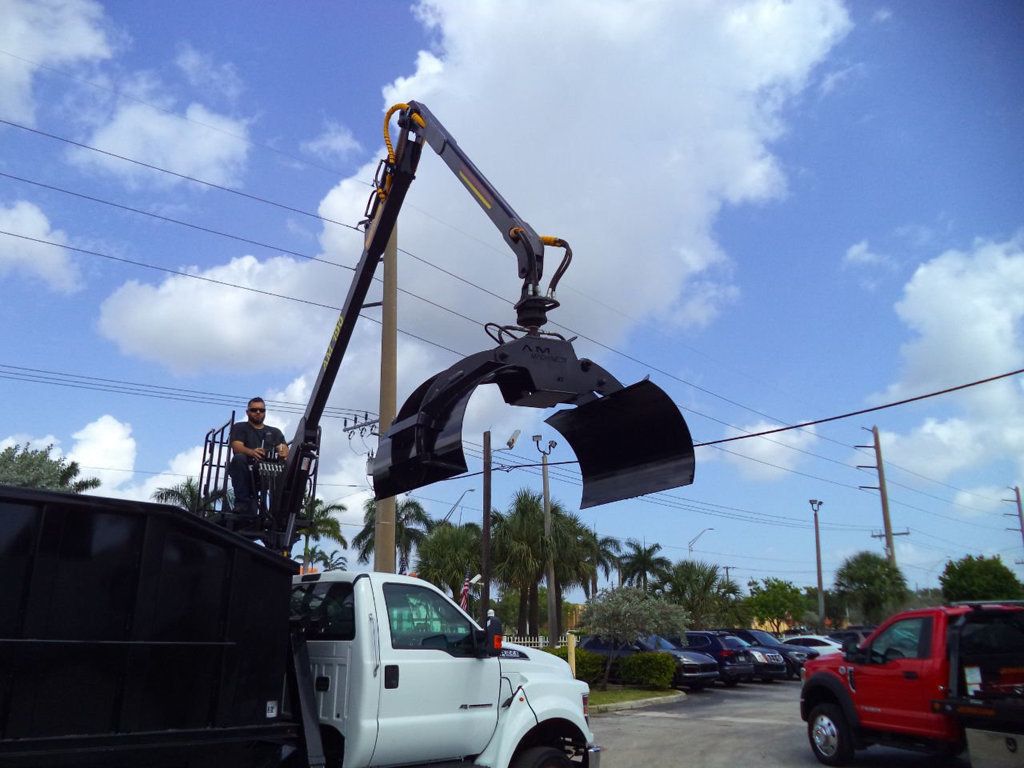 2023 Ford F-650 With 21 Yard Grapple Truck 18ft Dump Garbage Truck - 22032596 - 16